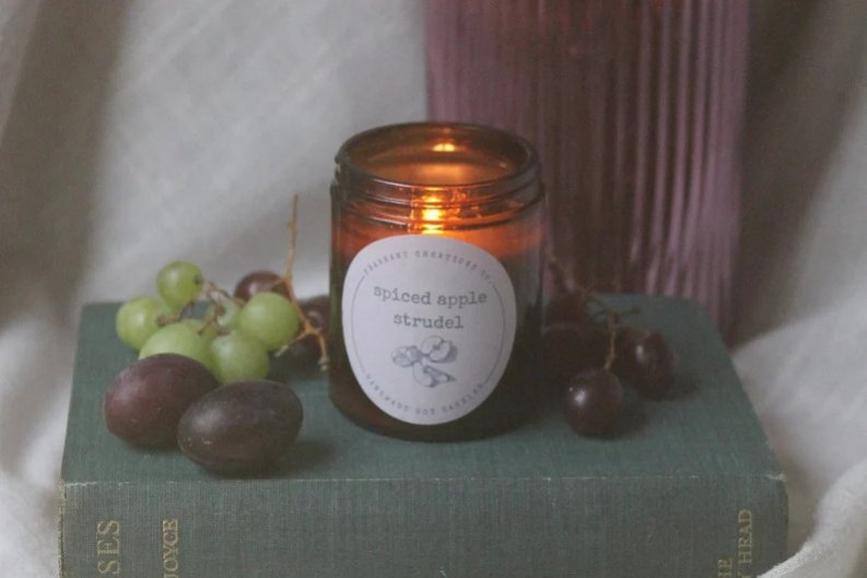 Apple Strudel Candle
